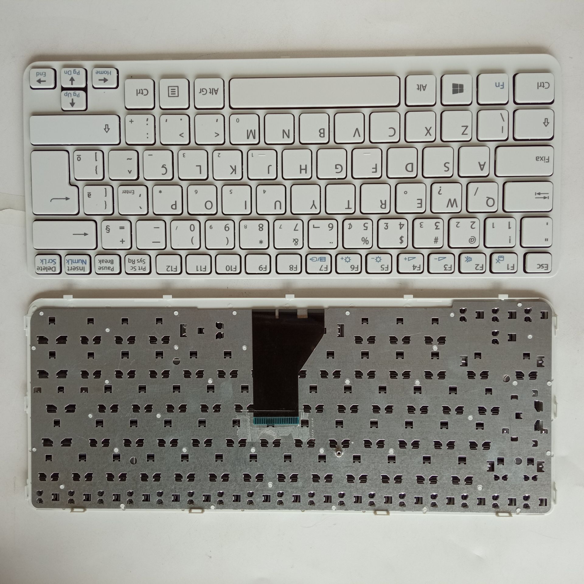 Picture of New Replacement Laptop Keyboard For SONY SVE14/SVE141 WHITE FRAME BLACK (OEM) BR Layout